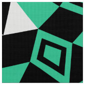 Geometric Abstrakt 050919 - Sea Green Stoff (Nahaufnahme)