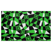 Geometric Abstrakt 050919 - Spring Green Stoff (Fat Quarter (45,7 x 55,9 cm))