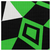Geometric Abstrakt 050919 - Spring Green Stoff (Nahaufnahme)