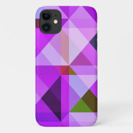 Geometric Abstrakt Art Lavender Lila Case-Mate iPhone Hülle