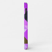 Geometric Abstrakt Art Lavender Lila Case-Mate iPhone Hülle (Hinten/Links)