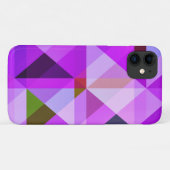 Geometric Abstrakt Art Lavender Lila Case-Mate iPhone Hülle (Rückseite (Horizontal))