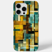 Geometric Abstrakt Harmony - Earthy Sophisticy Case-Mate iPhone Hülle (Rückseite)