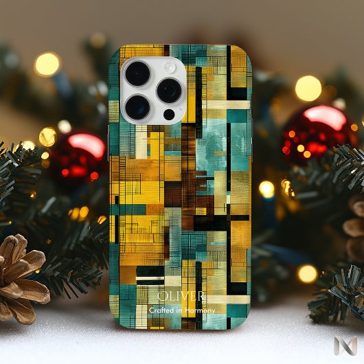 Geometric Abstrakt Harmony - Earthy Sophisticy Case-Mate iPhone Hülle