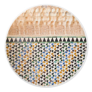 Geometric Arabesque Keramikknauf