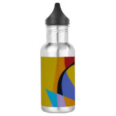 Geometric Arcade Inspired Water Bottle Edelstahlflasche (Links)