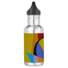 Geometric Arcade Inspired Water Bottle Edelstahlflasche