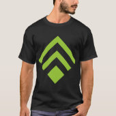Geometric Arrow 02 - Martian Green T-Shirt (Vorderseite)