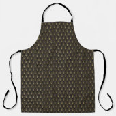 Geometric Art Deco Pattern Schürze (Vorderseite)