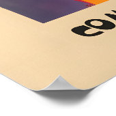 Geometric Art Poster Colorful Abstract Exhibition (Ecke)