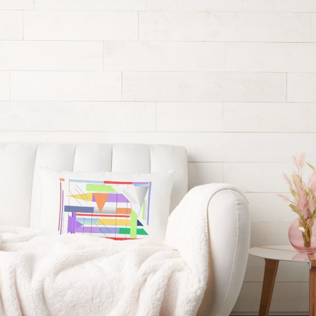 "Geometric Art Print Premium 24'' x 36'' Wall Art Lendenkissen (Liege)