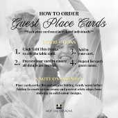 Geometric Background Modern Wedding Place Card Tischnummer