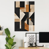 Geometric Balance Poster (Heimbüro)