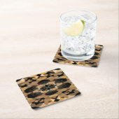 Geometric barware coasters rechteckiger pappuntersetzer (Vor Ort)