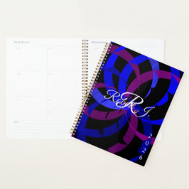 Geometric Berry Blend Designer Planner Planer