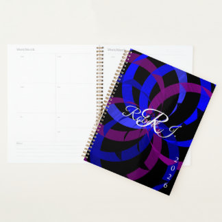 Geometric Berry Blend Designer Planner Planer