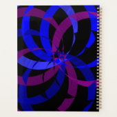 Geometric Berry Blend Designer Planner Planer (Rückseite)