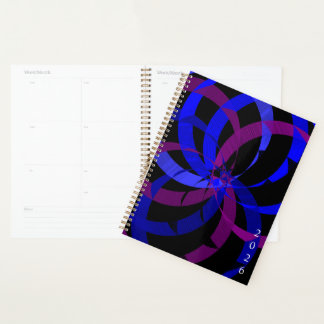 Geometric Berry Blend Designer Planner Planer