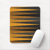 Geometric Black Yellow Mousepad (Mit Mouse)