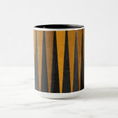 Geometric Black Yellow Tasse (Zentrum)