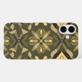 Geometric Bliss iPhone16 Case - Stilvoll nahtlos P (Rückseite (Horizontal))