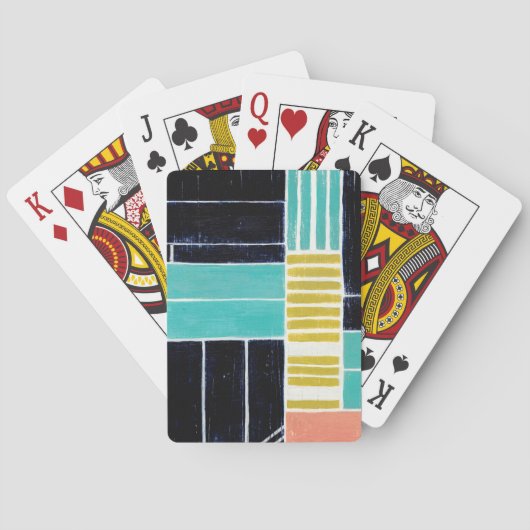 Geometric Blocks Spielkarten (Rückseite)