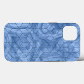 Geometric Blue Marble Case-Mate iPhone Hülle (Rückseite (Horizontal))