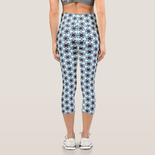 Geometric Bonanza Capri Leggings (Rückseite)