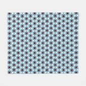 Geometric Bonanza Fleece Blanket (Vorderseite (Horizontal))