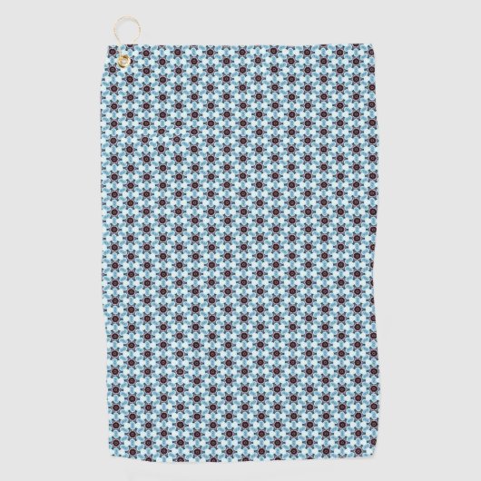 Geometric Bonanza Golfhandtuch (Vorderseite)