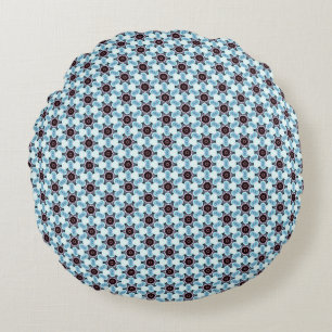 Geometric Bonanza Rundes Kissen