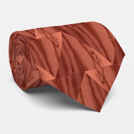 Geometric Cedar Neck Tie Krawatte (Gerollt)