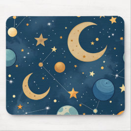 Geometric Celestial Mousepad
