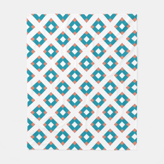 Geometric Charm Fleece Blanket (Vorderseite)