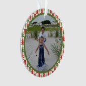 Geometric Christmas Tree Grove Ornament (Vorderseite)