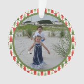 Geometric Christmas Tree Grove Ornament (Vorderseite)