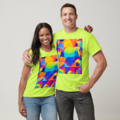 Geometric Color Symphony T-Shirt (Unisex)