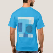 Geometric Colorblock For Men's Tee (Rückseite)