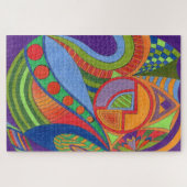 Geometric Colour 2 Puzzle (Horizontal)