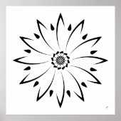 Geometric Daisy II, Poster (Vorne)