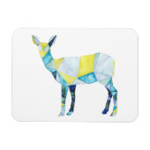 Geometric Deer Animal Magnet (Horizontal)