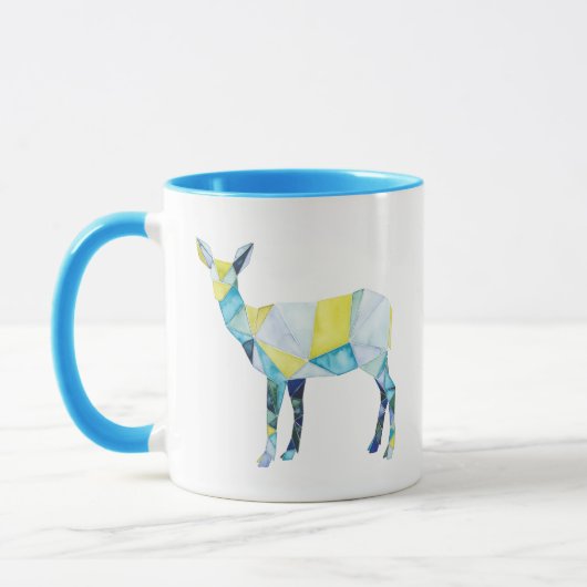 Geometric Deer Animal Tasse (Links)