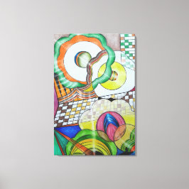 Geometric Design 32 Leinwanddruck