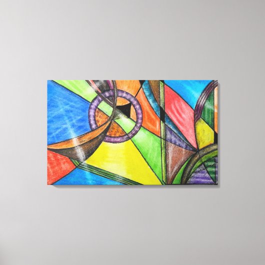 Geometric Design 36 Leinwanddruck (Vorderseite)