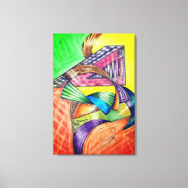 Geometric Design 41 Leinwanddruck