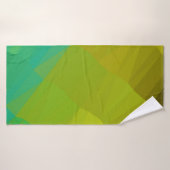 Geometric design. Colorful gradient background. Ge Badehandtuch (Badehandtuch)