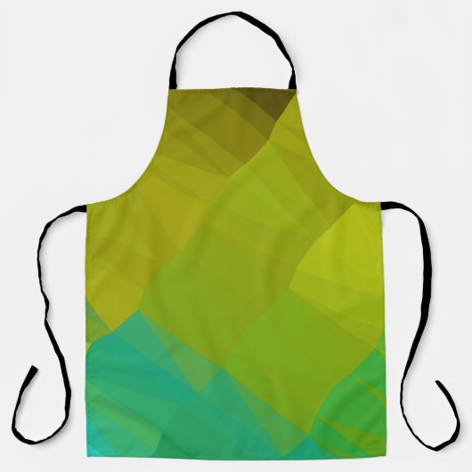 Geometric design. Colorful gradient background. Ge Schürze (Vorderseite)