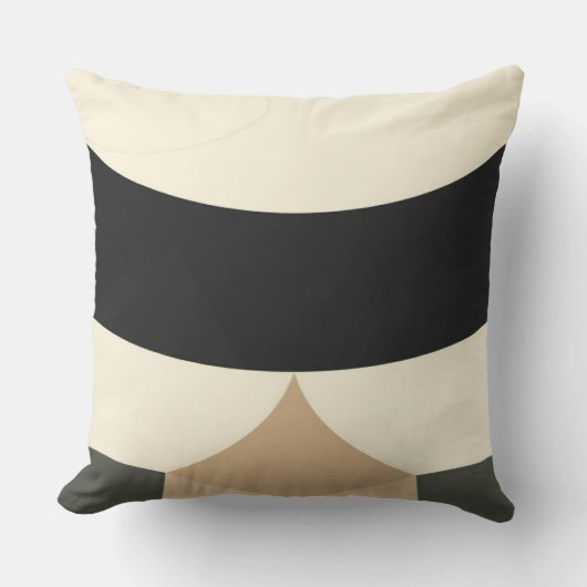 Geometric Design Kissen (Vorderseite)