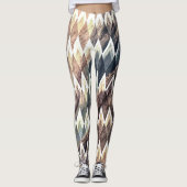 Geometric Diamond Abstrakt Leggings (Vorderseite)