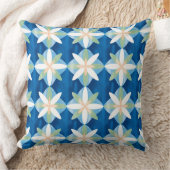 Geometric diamond flowers kissen (Decke)